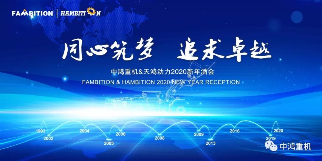 Recepción de Año Nuevo de Zhonghong Heavy Machinery y Tianhong Power 2020