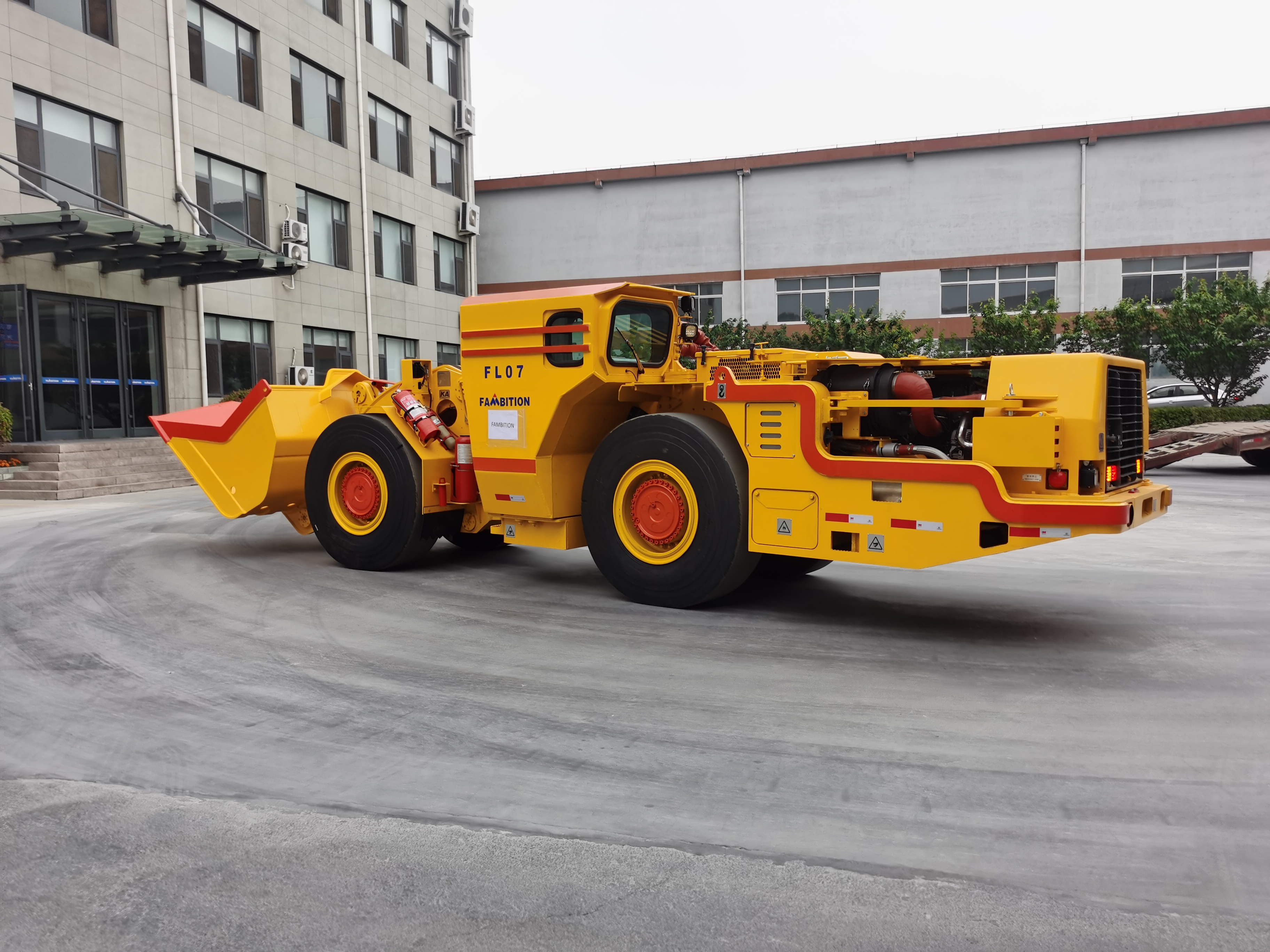 &iquest;Cu&aacute;l es el prop&oacute;sito del cargador subterr&aacute;neo Lhd?